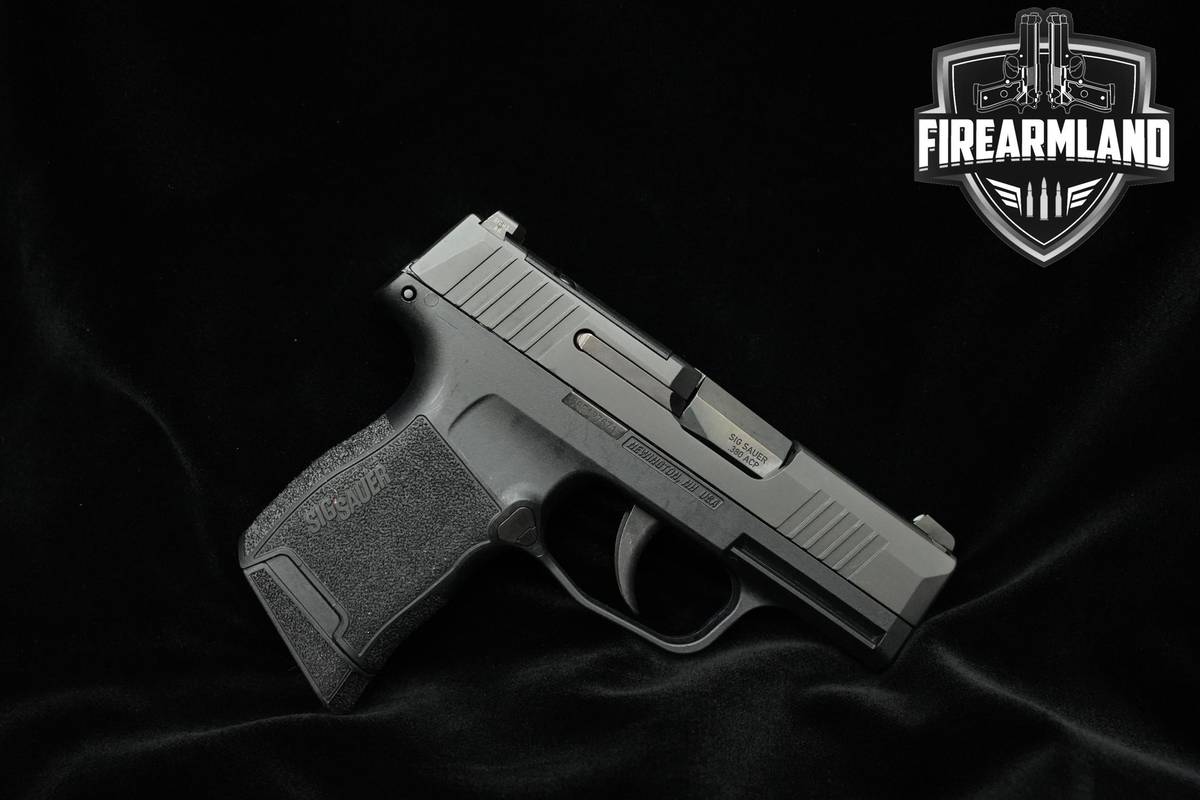 Sig Sauer P365-380 380 ACP 3.1" Nitron P365-380 Sig 2MAGS Sauer & ORIG CASE