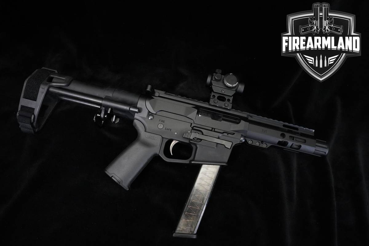 Palmetto State Armory (PSA) Model PX9 9mm AR-9 AR 4" PSA PX9 AR-9-AR +OPTIC