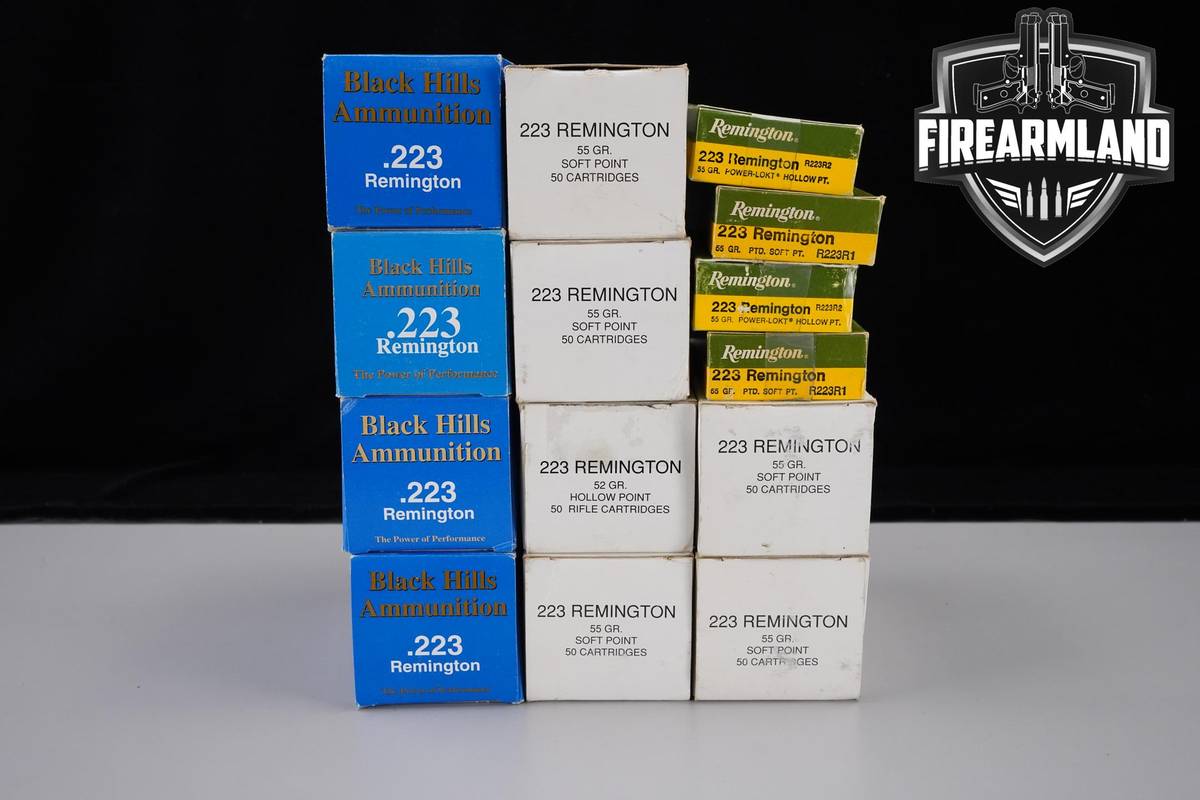 580 RDS! 223 Rem Ammo 223 Remington