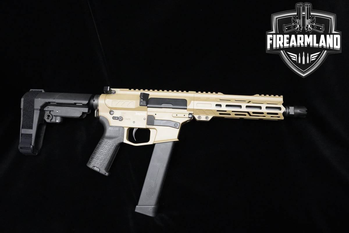CMMG MK10 Banshee 10mm 8" Coyote Tan Cerakote AR-9 AR CMMG MK-10