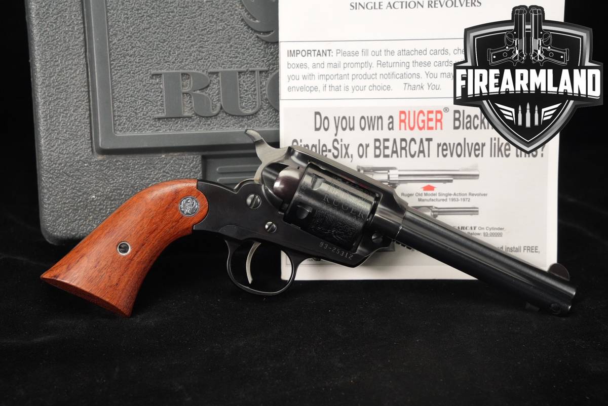 2004 Ruger New Bearcat 22LR 4.2" Blued +ORIG CASE