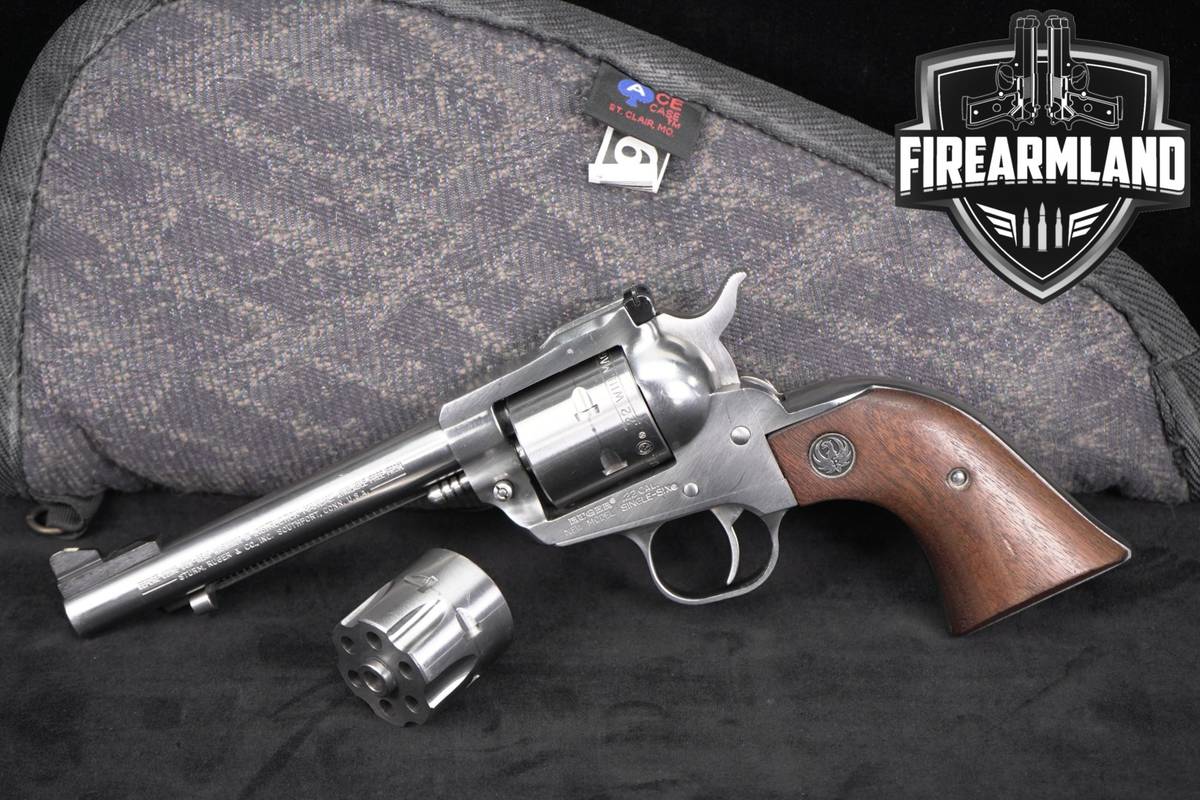 Ruger New Model Single-Six Convertible 22 LR & WMR 5.5" +22LR CYLINDER
