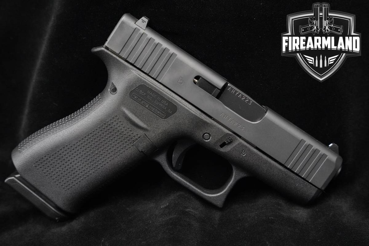 Glock 43X Slimline 9mm Glock G43X G43-X +4 MAGS & ORIG CASE