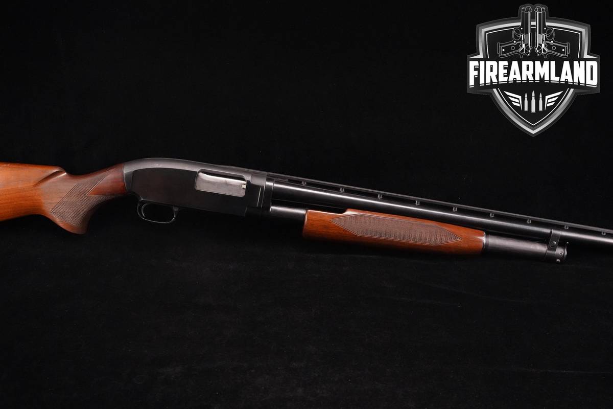 1959 Winchester Model 12 26" Blued & Walnut 2 3/4" Shotgun +CUTTS COMP