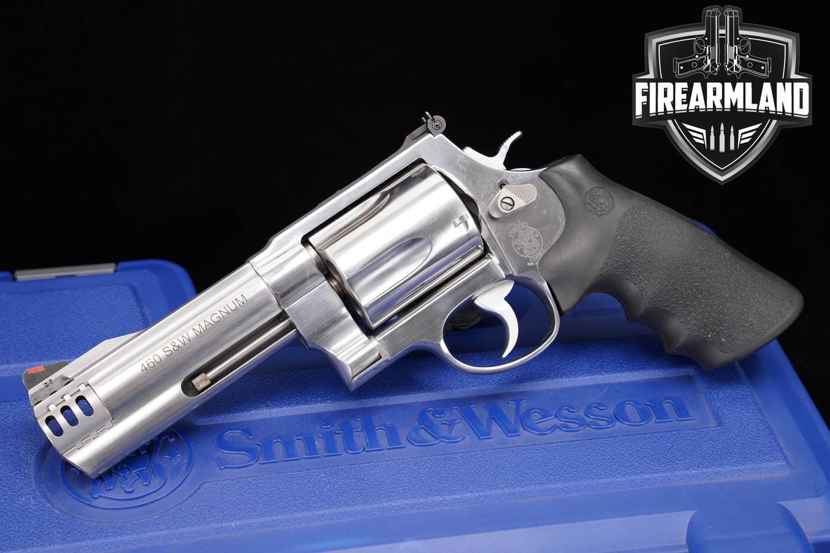 BIG IRON! Smith & Wesson Model 460XVR 460S&W-Magnum 5" M460 +ORIG CASE