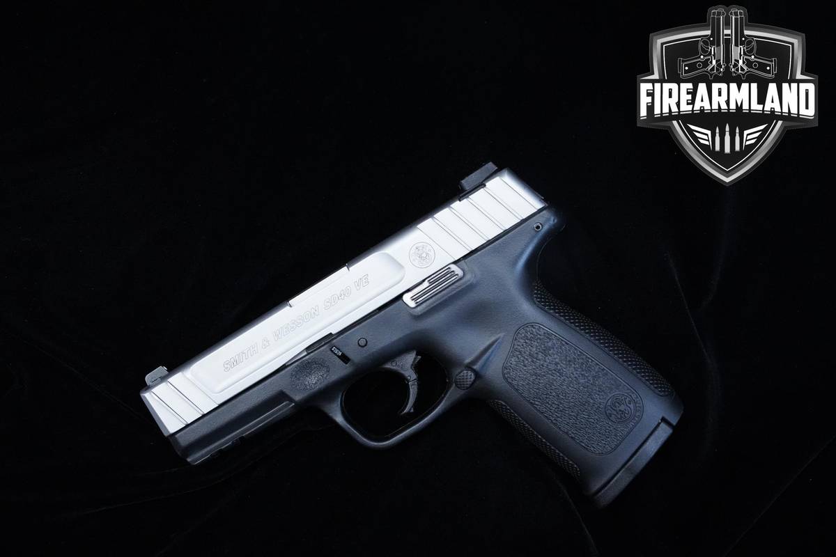 Smith & Wesson (S&W) SD40 VE 40 S&W Stainless Steel SD-40 SD40VE +2 MAGS