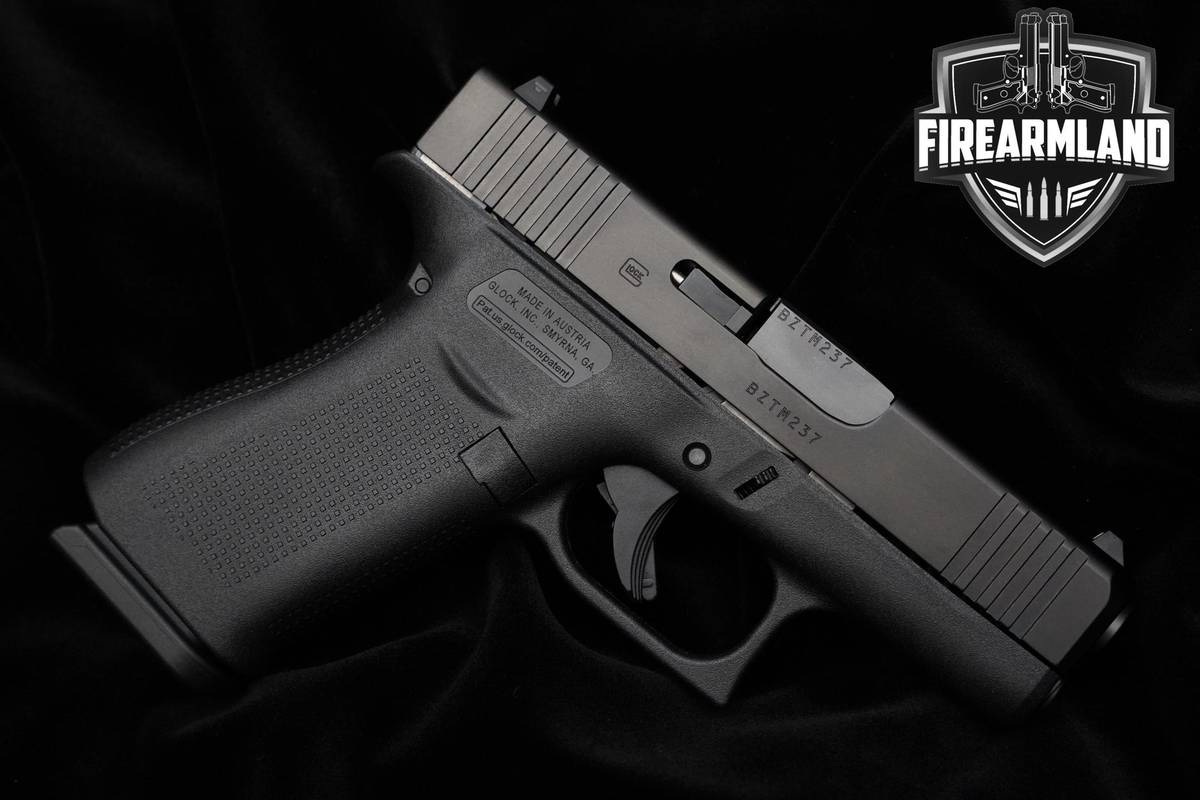 LIKE-NEW Glock 43X Gen5 9mm 3.41" Pistol Austria Match-Grade 5 Gen +2 MAGS