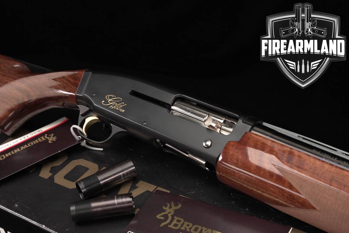 LIKE-NEW Browning Gold Hunter 12-Gauge 26" Gloss Walnut +ORIG BOX