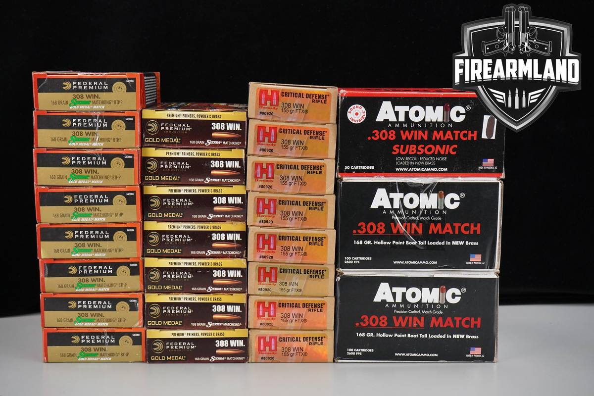 710 RDS! 308 Winchester Ammo 308Win