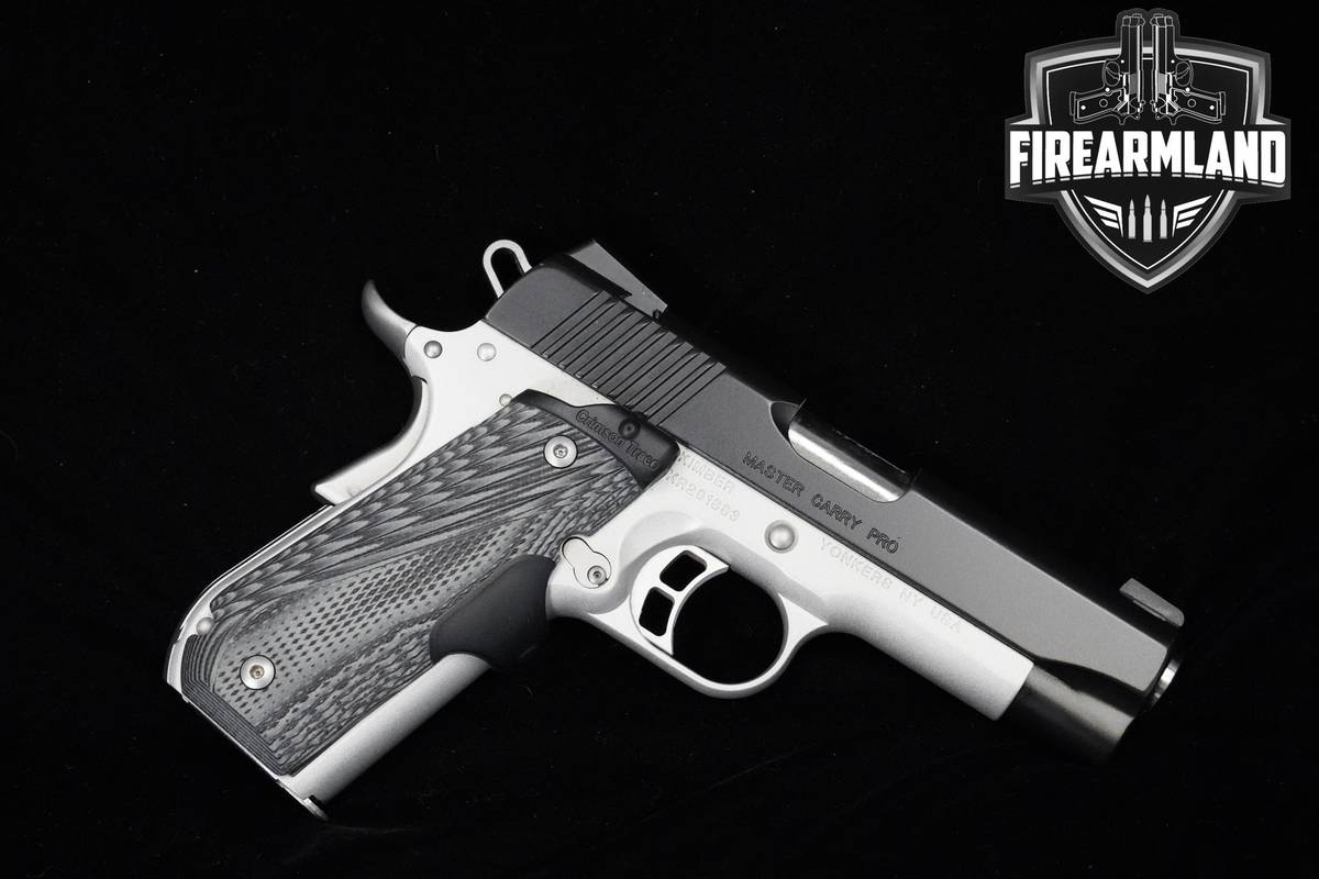 Kimber Master Carry Pro 45 ACP 1911 Two-Tone Kimber 1911 +HOLSTER