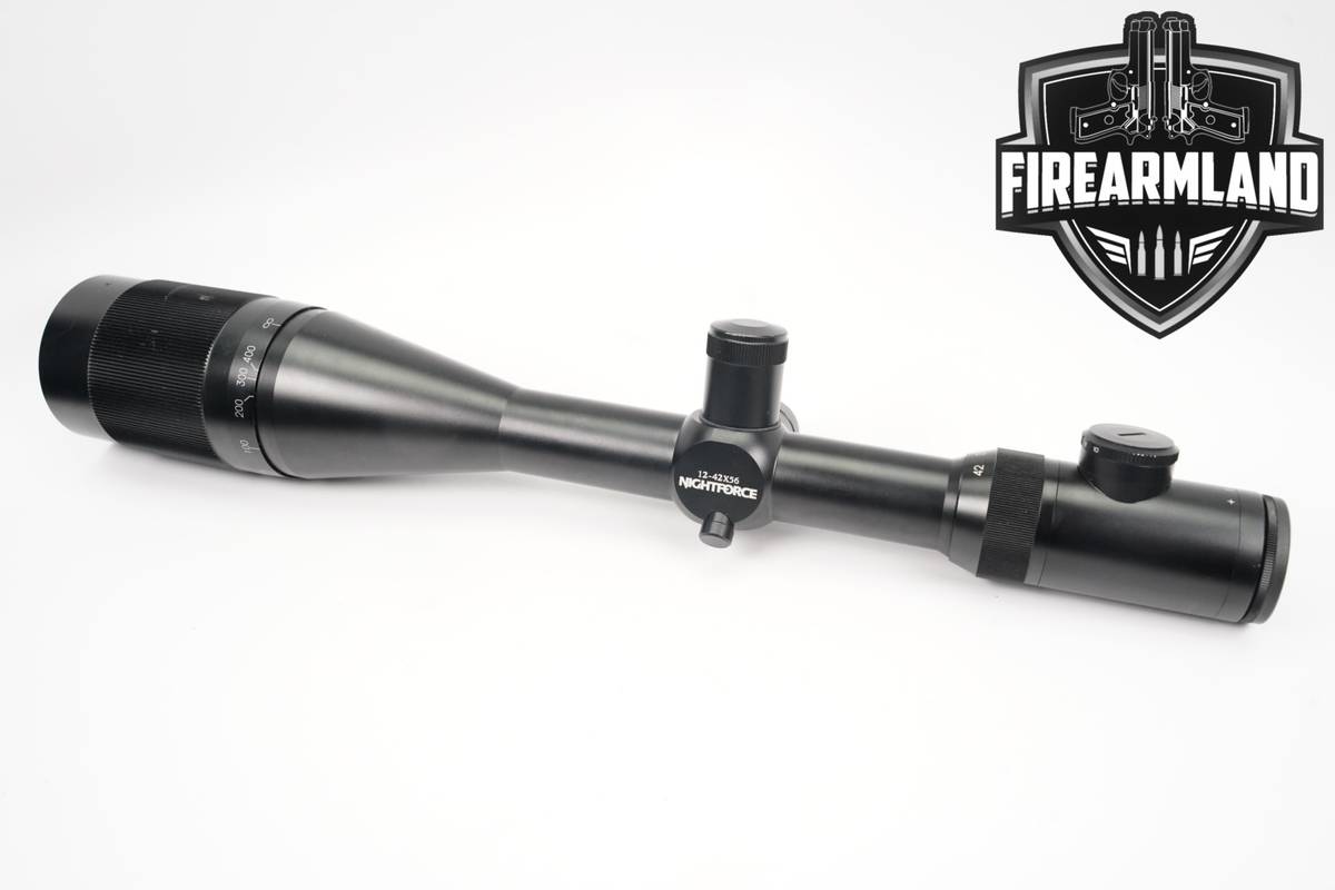 Nightforce Optics NF Precision Benchrest 12-42x56mm Illuminated Scope