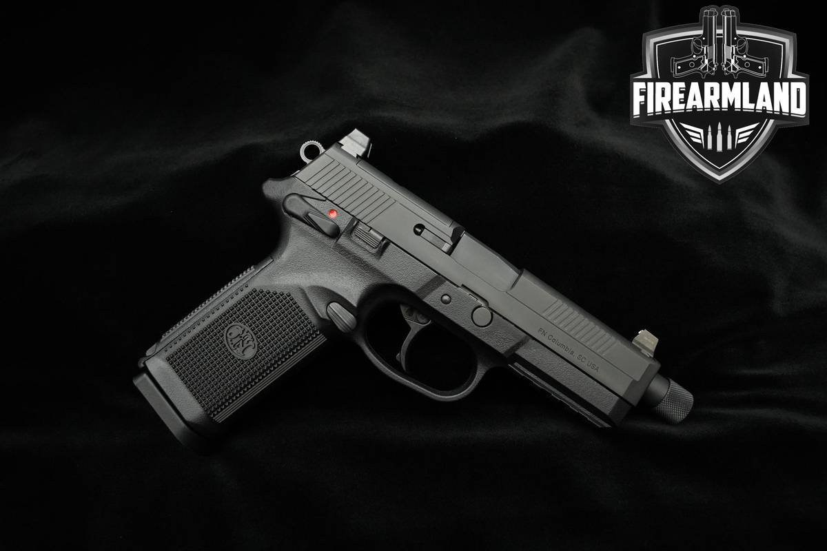 LIKE-NEW FN FNX-45 Tactical 45 ACP 5.3" FNX-45 +2 MAGS