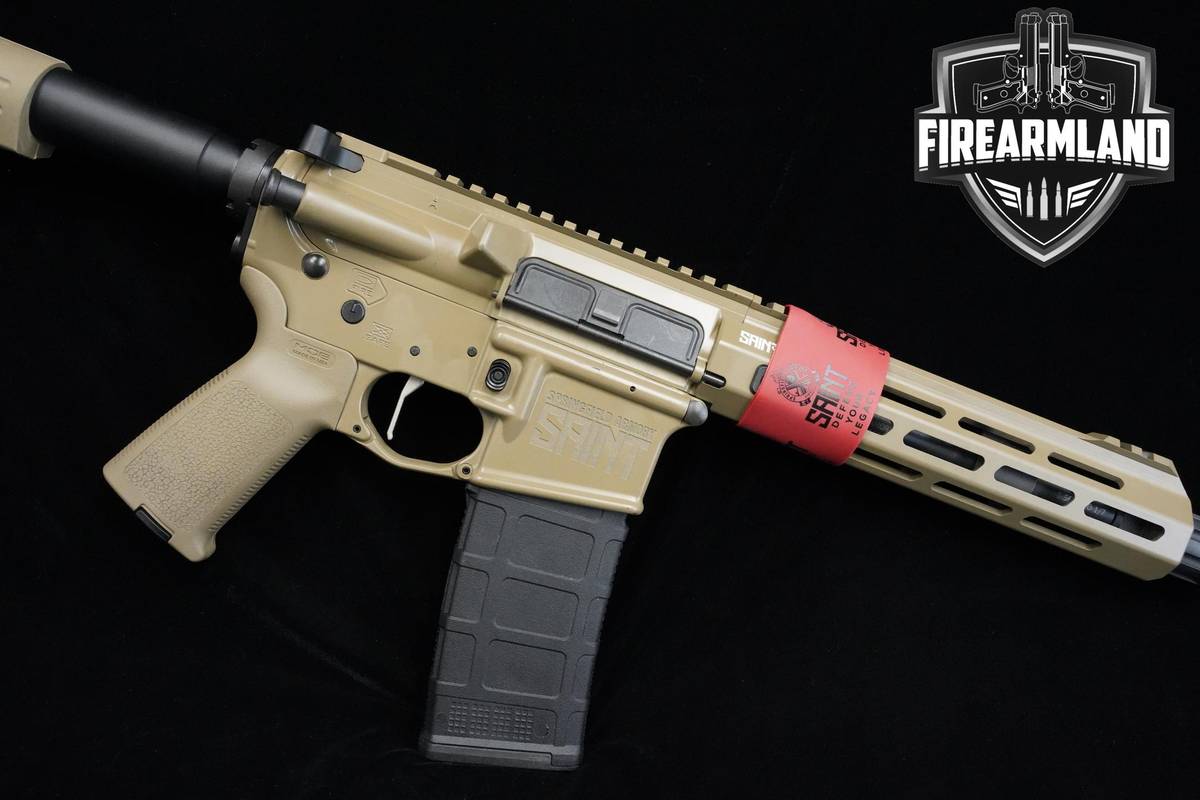 Springfield Armory Saint Victor Pistol AR-15 AR15 AR 8" FDE +ORIG CASE