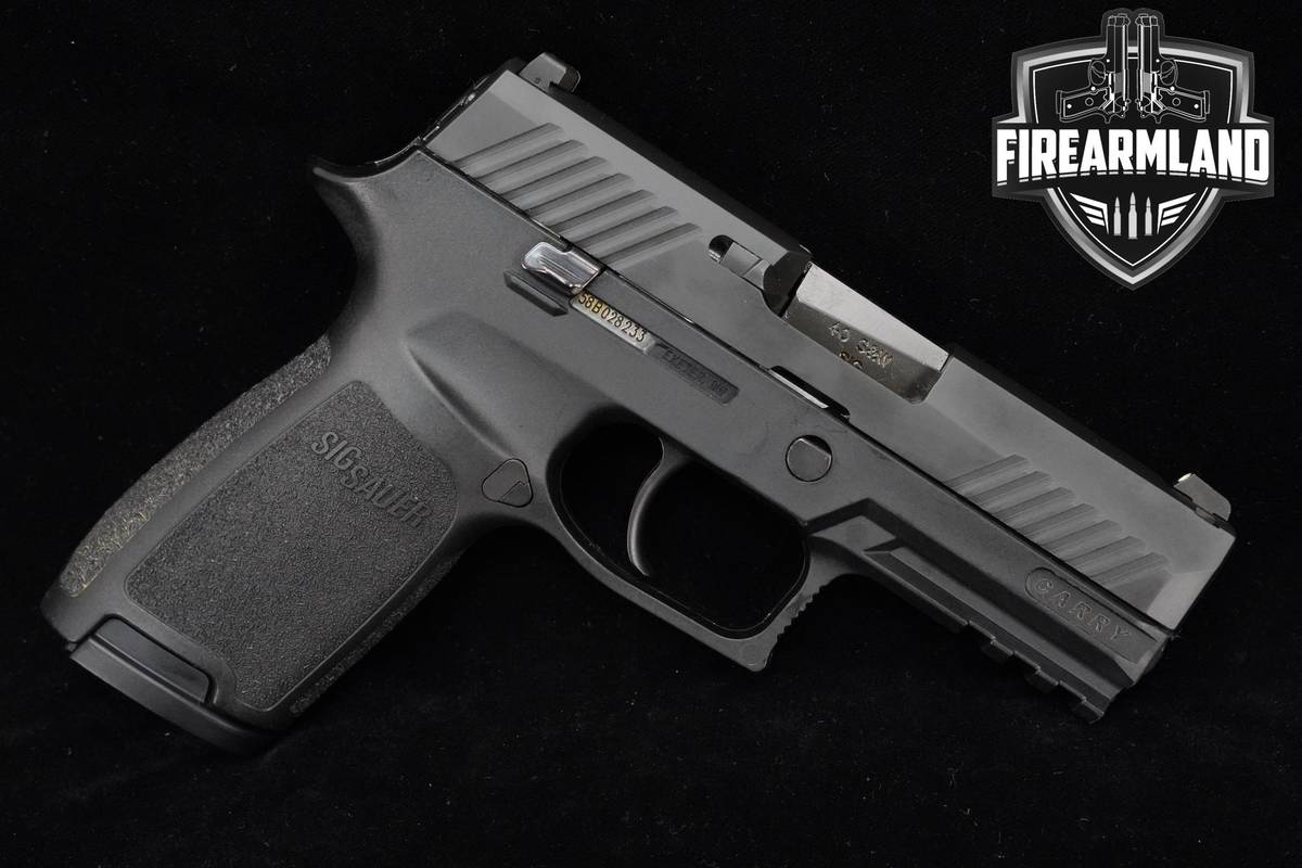 Sig Sauer P320 Carry 40 S&W 3.9" Sig-Sauer P320 2 MAGS, ORIG CASE & HOLSTER