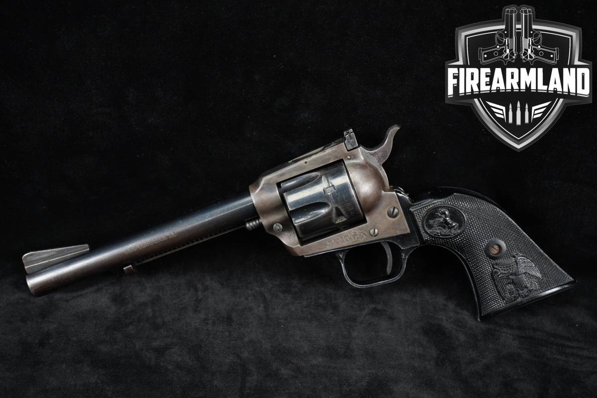 1976 Colt New Frontier 22LR 6" Color Case-Hardened & Blued