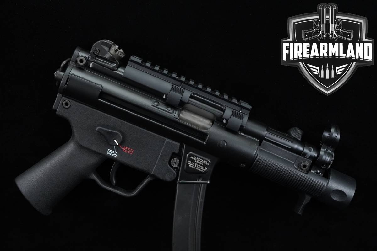 GERMAN Heckler & Koch H&K HK SP5K 9mm 4.53" MP5 MP5K +ORIG CASE