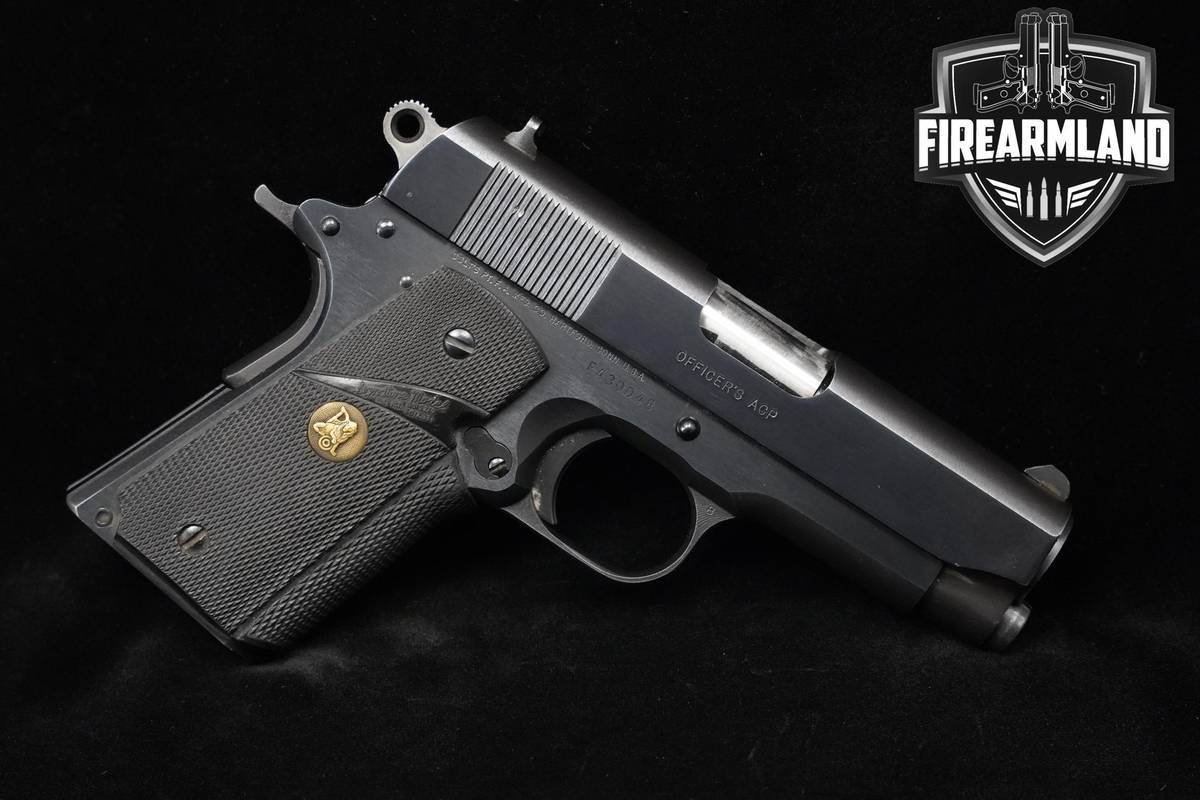 1987 Colt Officer's ACP Mark IV Series 80 45 ACP 1911 3.5" Colt M1911 1911