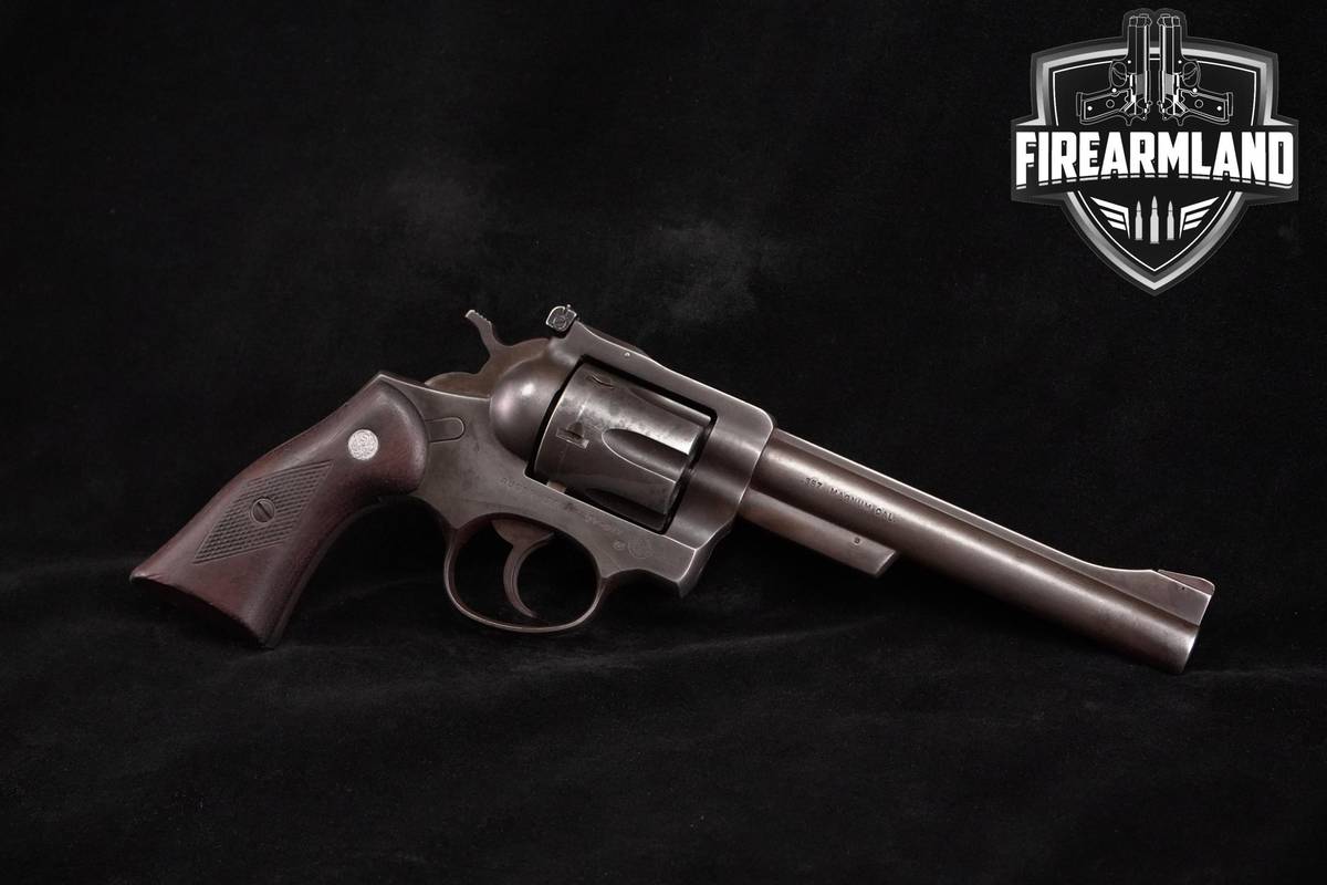 VINTAGE 1973 Sturm-Ruger Security-Six 357-Magnum 6" Blued DA/SA