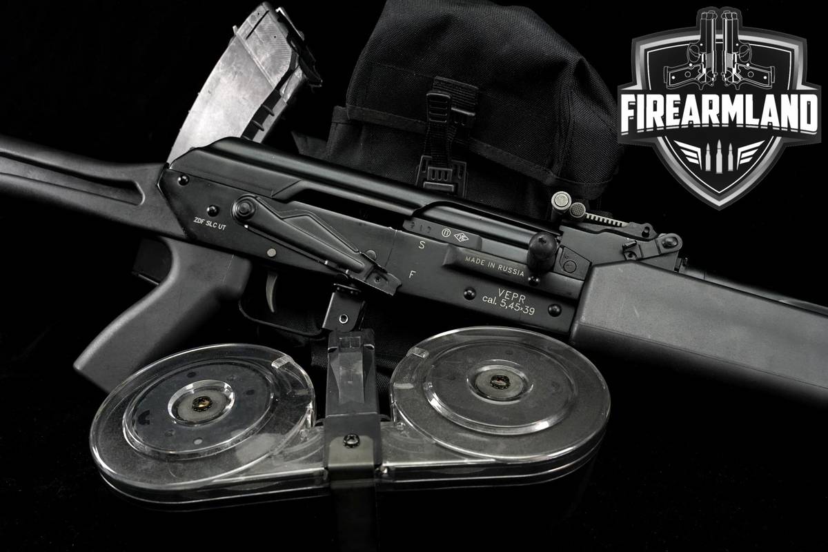 PRE-BAN Russian Import 2004 Molot Vepr K 5.45x39 16" +RARE 95-RD TWIN DRUM!