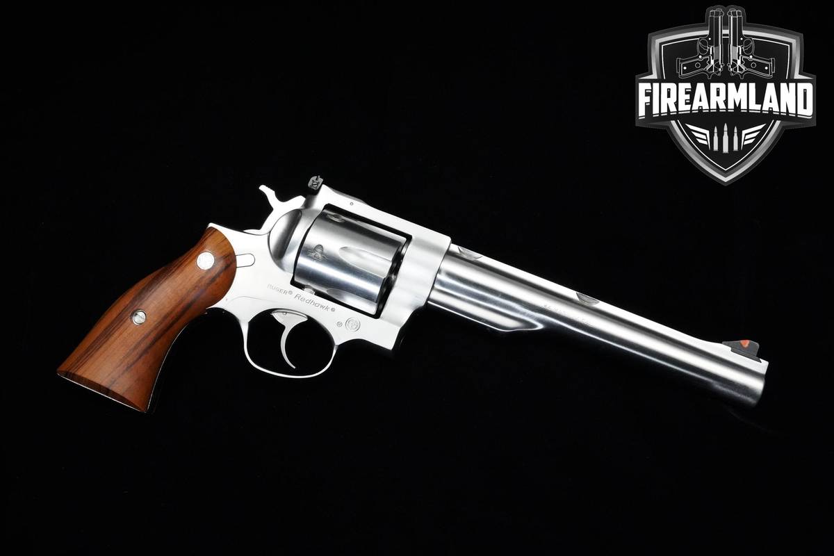 1985 Ruger Redhawk 44 Magnum 7.5" Brushed Stainless Ruger DA/SA 