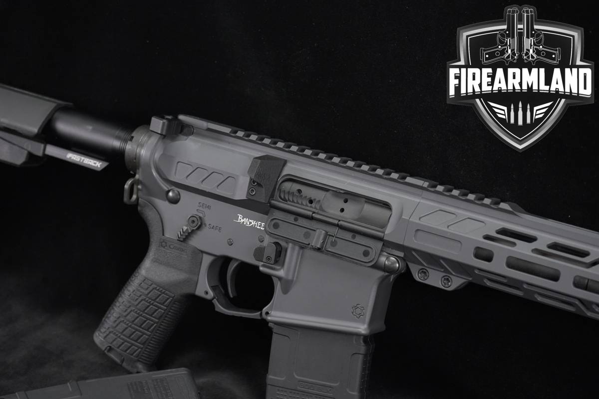 CMMG Mk4 Banshee 300 Blackout AR-15 AR15 8 Gray PDW +2 MAGS