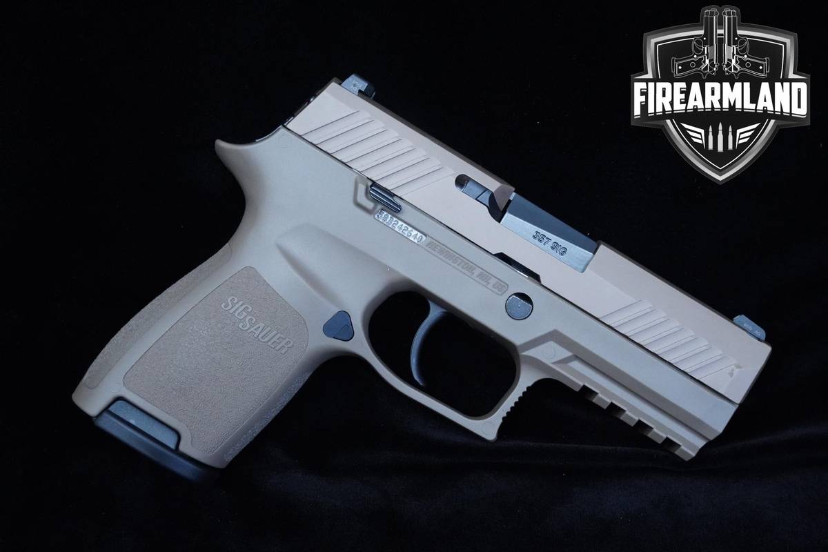 Sig Sauer P320 Compact FDE 357 SIG 3.9" FDE Sig-Sauer P320 P-320 +ORIG CASE