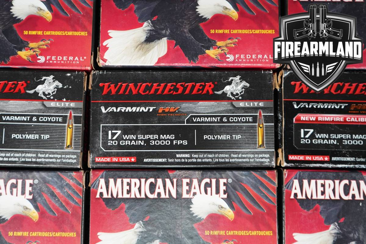 550 RDS! 17 WSM Ammo Ammunition