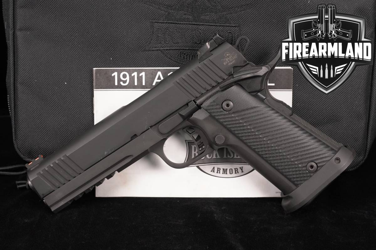 Rock Island Armory RIA M1911 A2 TAC Ultra FS HC 9mm 1911A2 1911 +CASE