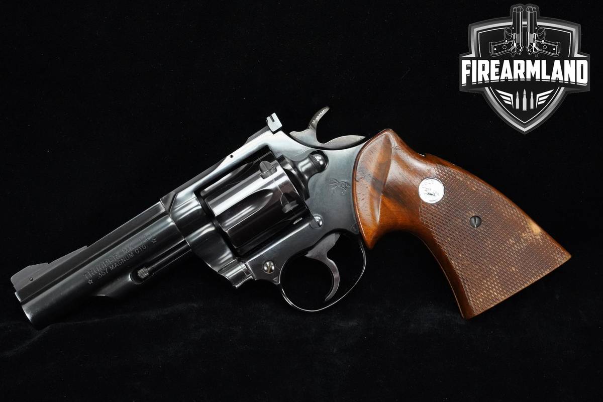 Colt Trooper MK III 357 Magnum 4" Blued DA/SA