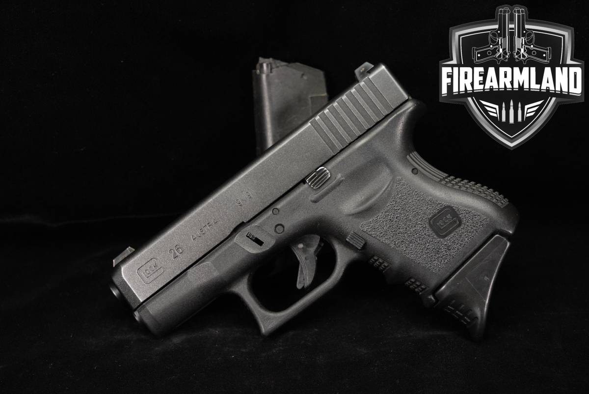 Glock 26 Gen3 G26 Gen 3 9mm 3.43 +2 MAGS