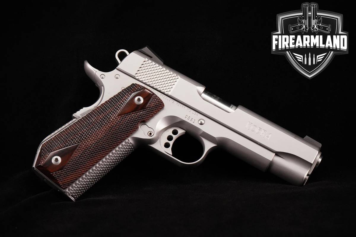 EARLY YEAR 2003 Ed Brown Kobra Commander 45 ACP 1911 4.25"