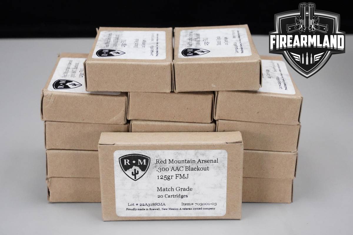 300 Blackout Ammo 300-BLK-AAC Ammunition 300 ROUNDS