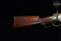 A. Uberti Model 66 Freedom Isn't Free Commemorative .45 Colt Gold Plated in Excellent Condition Image 3