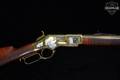 A. Uberti Model 66 Freedom Isn't Free Commemorative .45 Colt Gold Plated in Excellent Condition Image 4