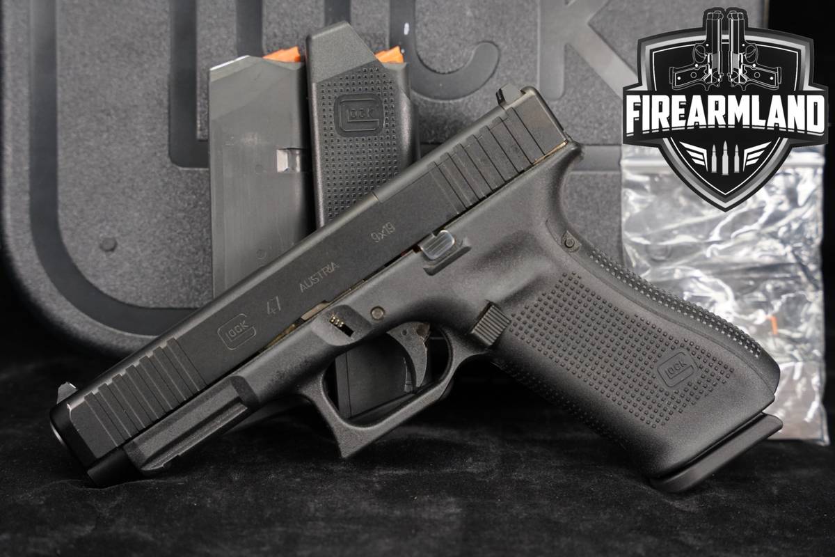 Glock 47 Gen5 MOS G47 Gen 5 9mm 4.49 +3 MAGS, ORIG CASE