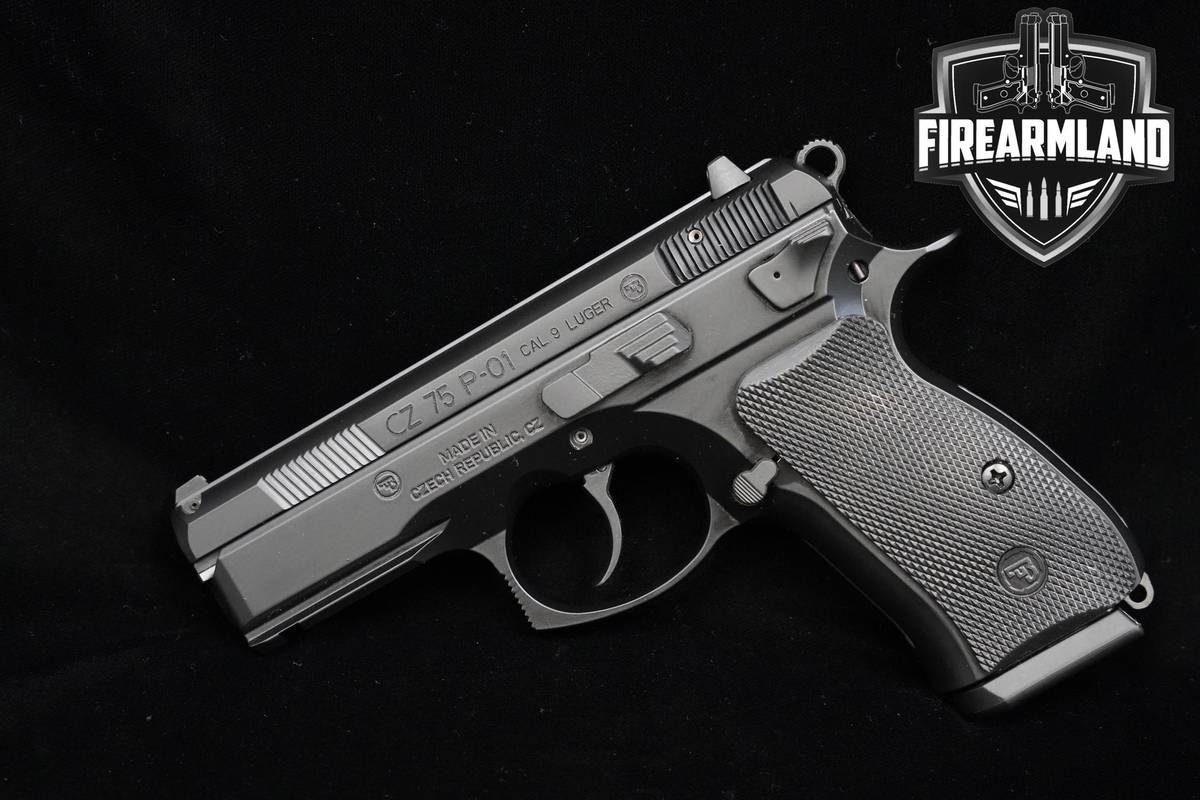 CZ CZ-75 Compact P-01 9mm CZ-75 CZ75 P01 Compact +2 MAGS & ORIG CASE