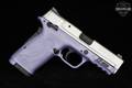 Smith & Wesson (S&W) M&P 380 Shield EZ M2.0, Thumb Safety .380 ACP Two-Tone Silver & Purple in Good Condition Image 2