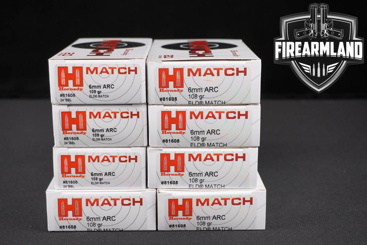 160 RDS! 6mm ARC Ammo Ammunition