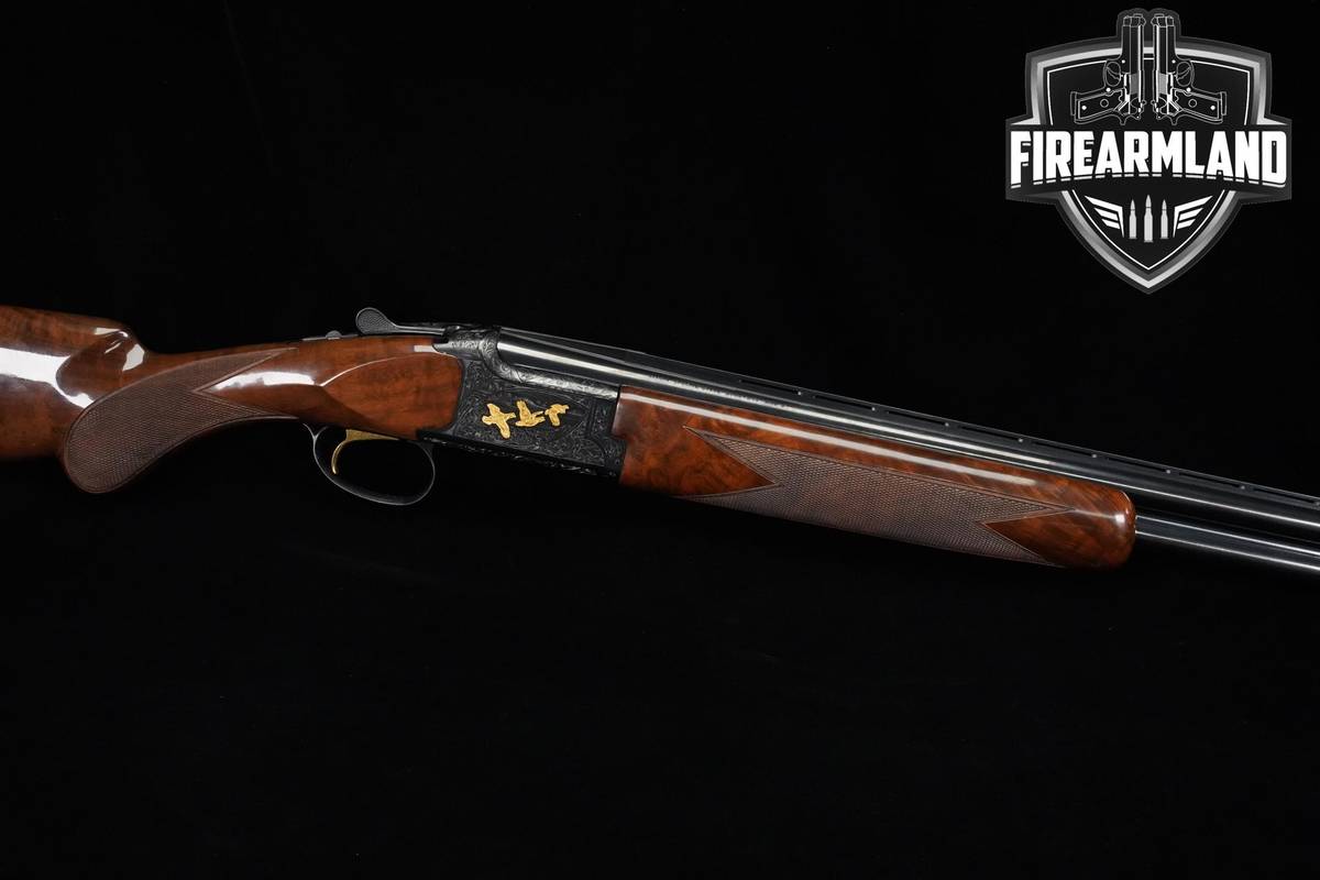 ENGRAVED Browning Citori Lightning Grade VII Blued 20-Gauge 26" +ORIG BOX