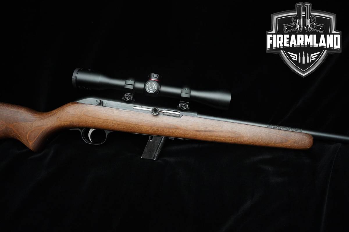 Savage Arms Model 64 G 22LR 20.5" Blued 64-G Savage +Simmons 4x32 & CASE