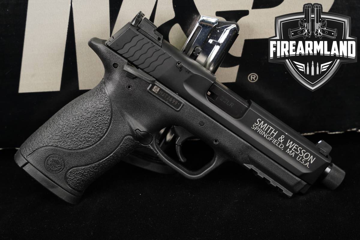 LIKE-NEW Smith & Wesson M&P22 Compact S&W 22LR M&P 22 +2 MAGS, ORIG BOX