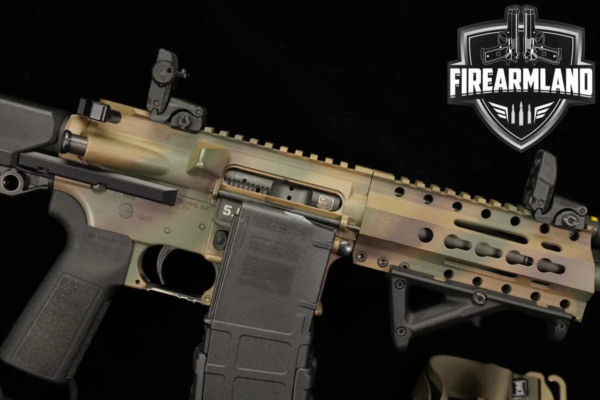 Diamondback DB15 5.56 NATO AR-15 AR15 7" Multi-Tone Camo DB RADIAN +2 MAGS