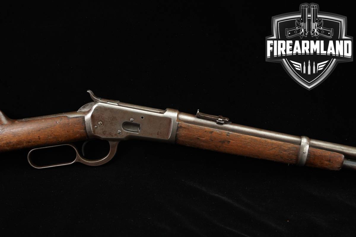 1908 Winchester Model 1892 Carbine 44-40 Win 20" Blued & Walnut M1892