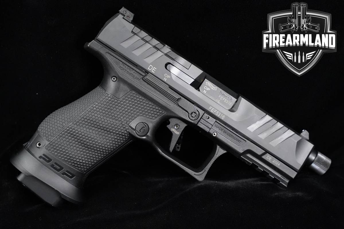 OPTIC READY Walther PDP Pro SD Compact 4.6 9mm +2 MAGS, ORIG CASE & HOLSTER