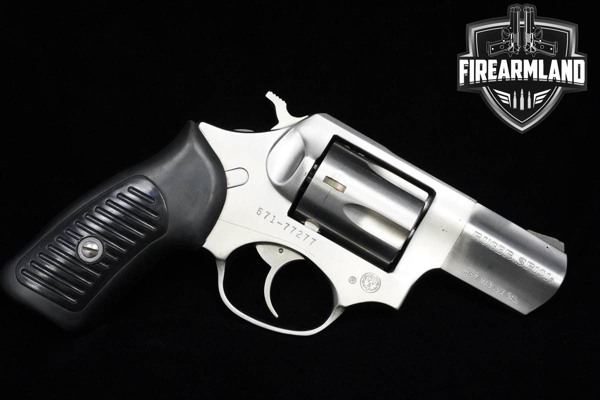 1994 Ruger SP101 357 Magnum 3" Stainless Steel Ruger-SP101 SP-101 ORIG CASE