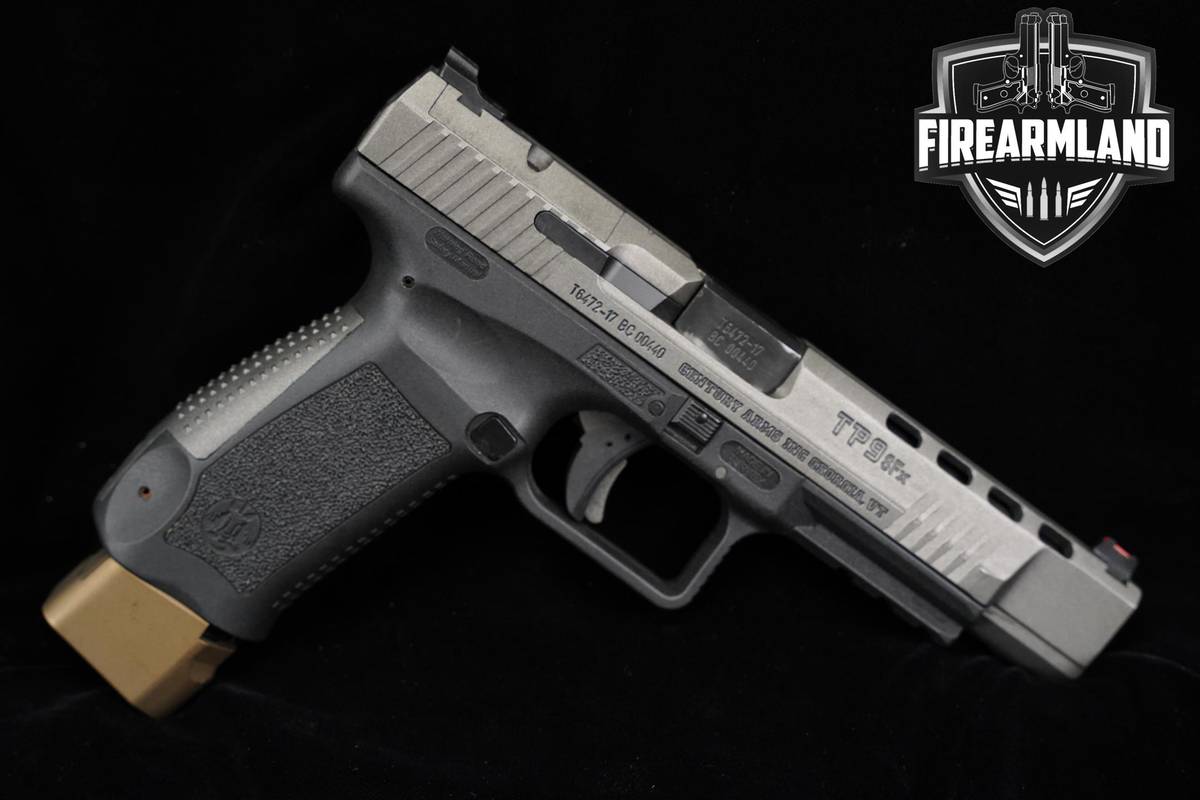 Canik TP9SFx 9mm 5.2 Tungsten OPTIC READY +2 MAGS