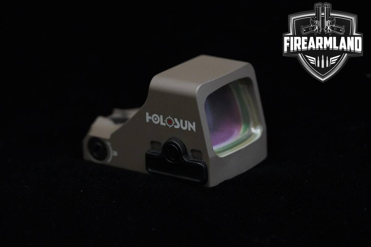 Holosun HS407K X2 FDE Red 6 MOA Dot FDE Holosun OPTIC