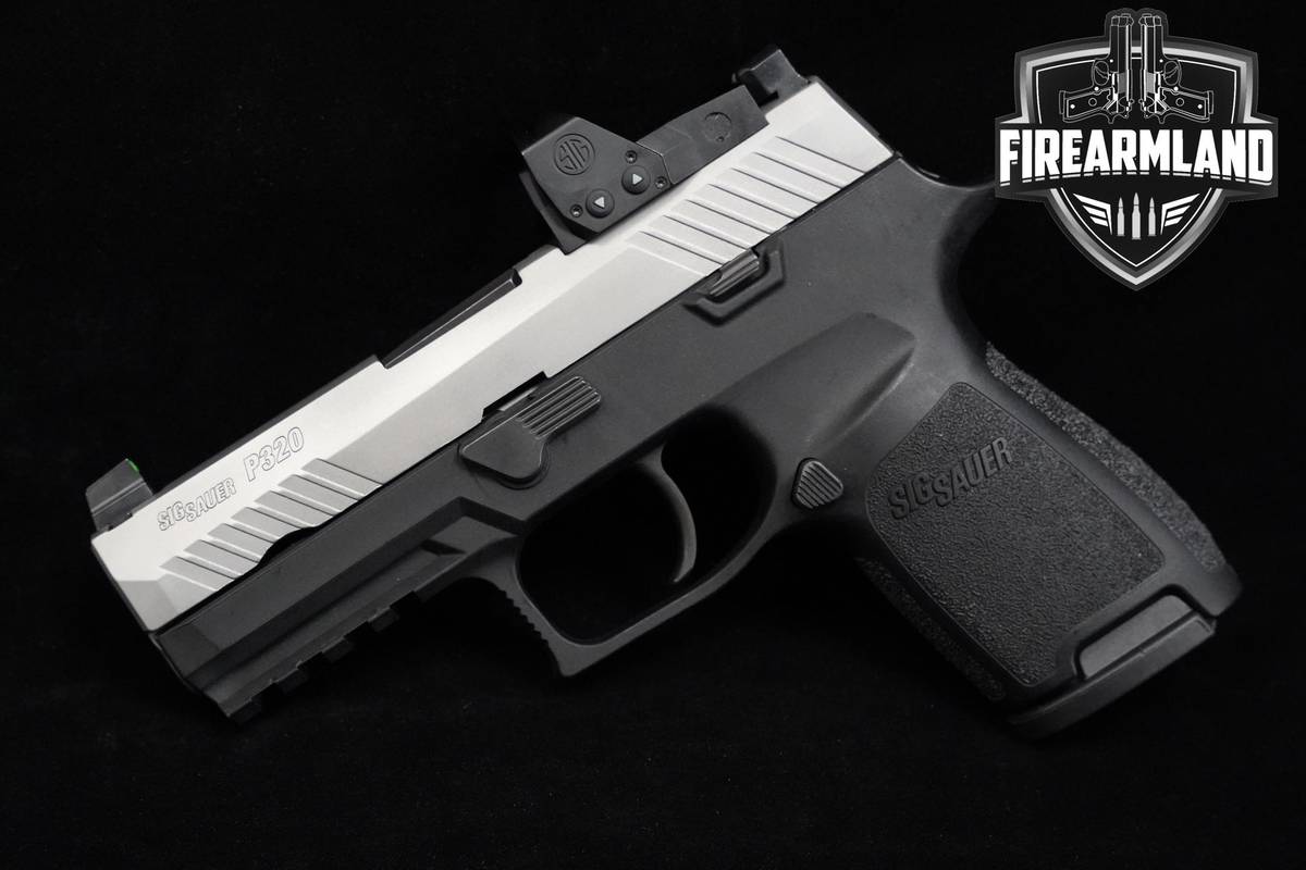Sig Sauer P320 Compact 9mm 3.8" Two-Tone Sig-Sauer P320 P-320 2MAGS & OPTIC