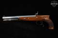 2012 Davide Pedersoli Mortimer Percussion Pistol .44 Polished Steel & Walnut in Excellent Condition Image 4