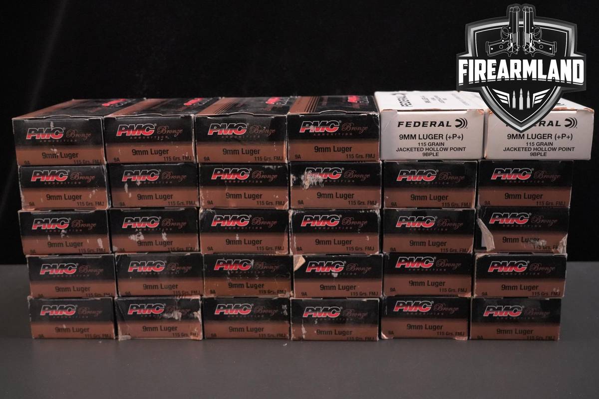 1500 ROUNDS! 9mm Ammo 9-mm Ammunition